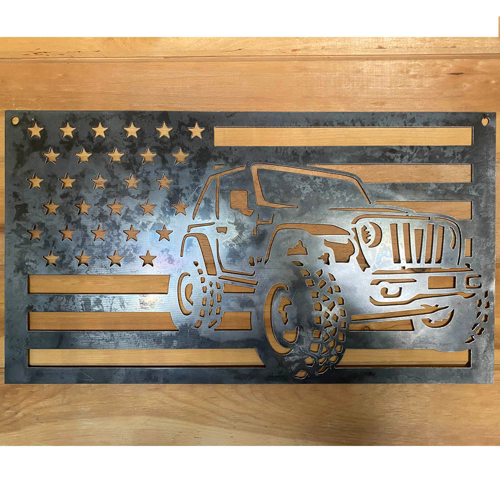 Roxor American Flag Sign – HighFlo Performance