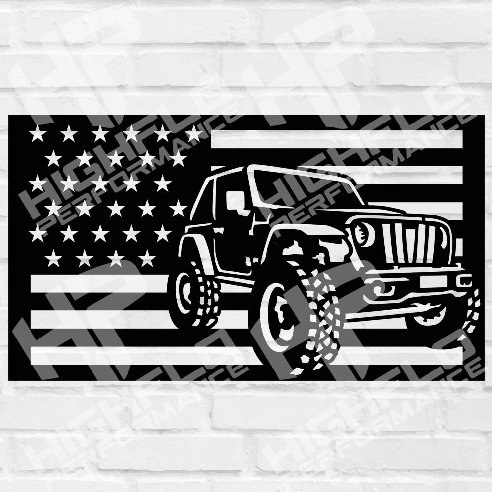 Roxor American Flag Sign – HighFlo Performance
