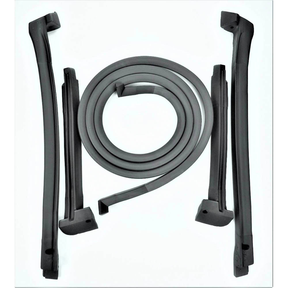 コムドットセット 1986-1996 C4 Hard Top Weatherstripping Kit - 5 pieces (CRC-H297