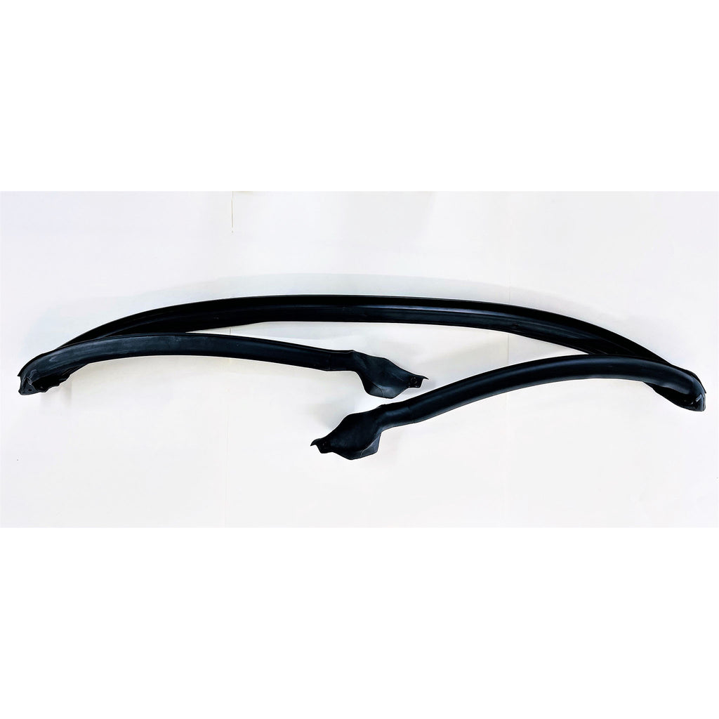 thumbnail image 2 of Mid America Motorworks Front Hood Weatherstrip Seal For 1997-2004 C5 Corvette – 603-932, Black Rubber 2 of 6