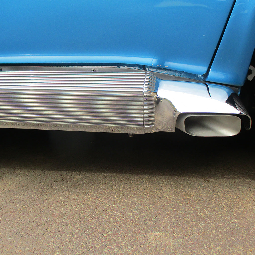 C3 Corvette Side Pipe Kit With C2 Muffler OEM C3 Tip For Stock Cover c3-corvette-side-pipe-kit-with-c2-muffler-oem-c3-tip-for-stock-cover